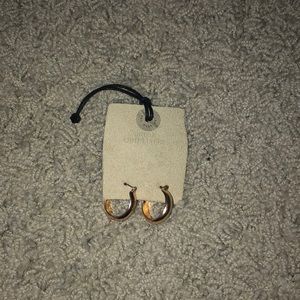 Urban Outfitters gold hoop earrings